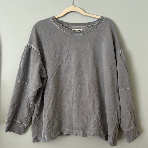 rivet & thread Sweaters Rivet And Thread Cropped Sweatshirt Poshmark
